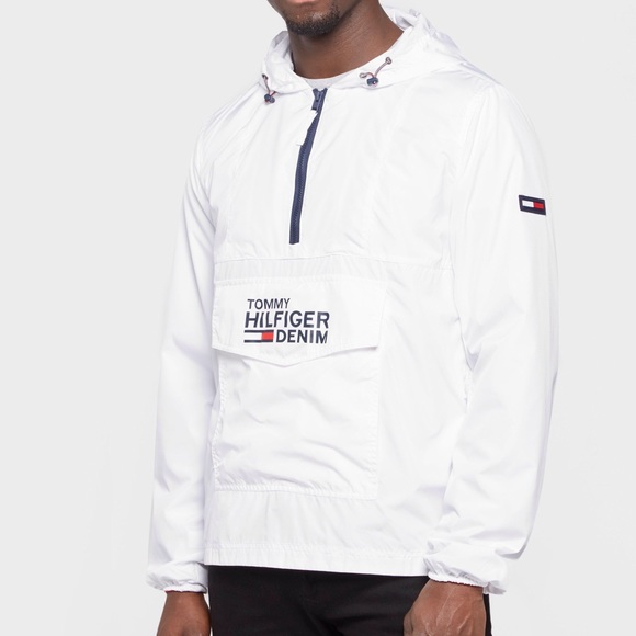 tommy jeans nylon pullover jacket